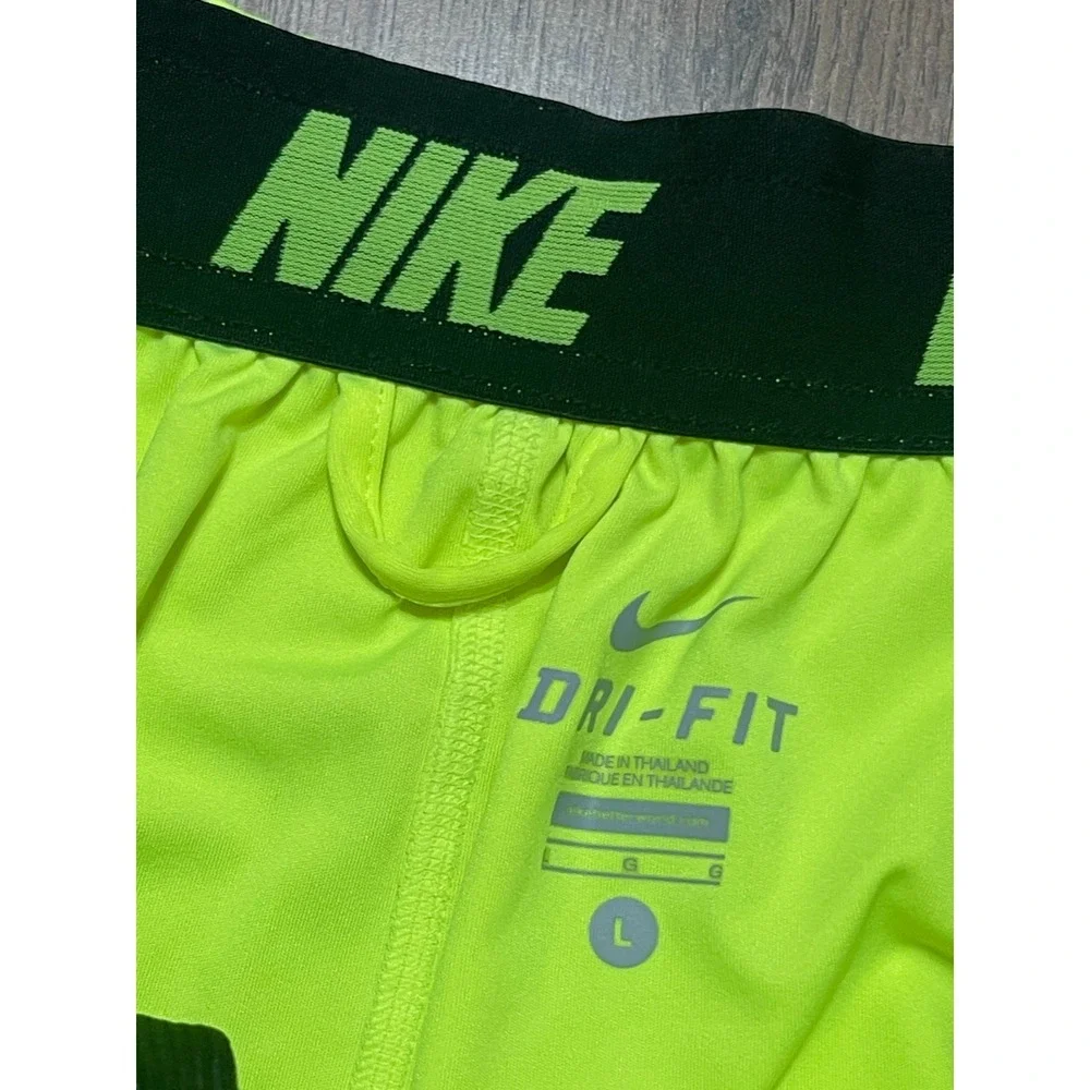 Nike Shorts, Men's Size Small, Yellow Black, Basketball Shorts, Dri Fit